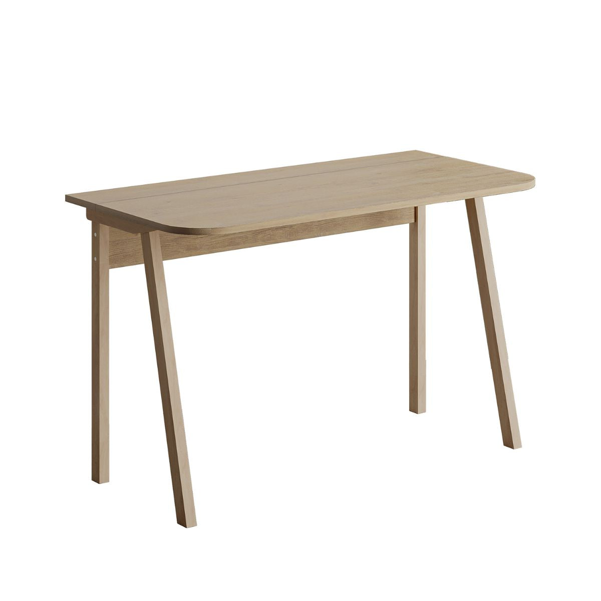 Birou maro-stejar din lemn si PAL melaminat 120 cm Luton Decortie, 1, hectarul.ro