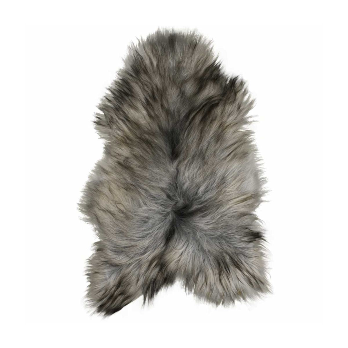 Blana naturala de oaie islandeza, 110x80 cm, culoare gri natural, 1, hectarul.ro
