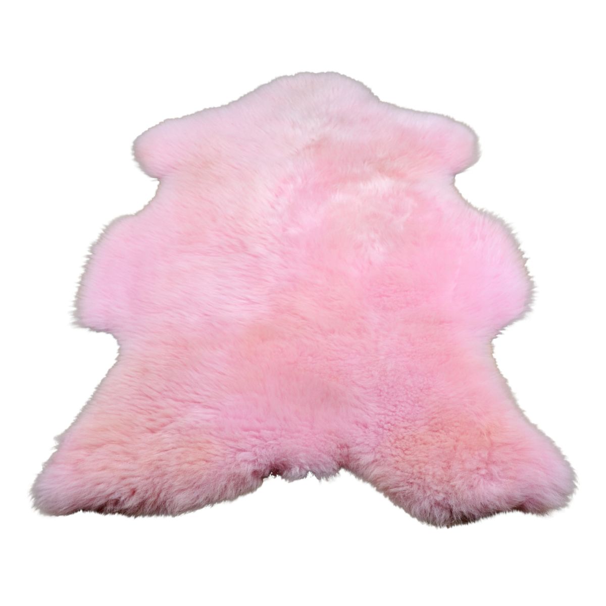 Blana naturala de oaie Texel, 90x110 cm, culoare Roz vechi, 1, hectarul.ro