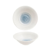 Hectarul - Bol alb/albastru din portelan Ø22 Brindisi Sea Cosy&Trendy