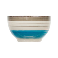 Bol ceramic albastru/multi Ø14 cm Larissa Cosy&Trendy