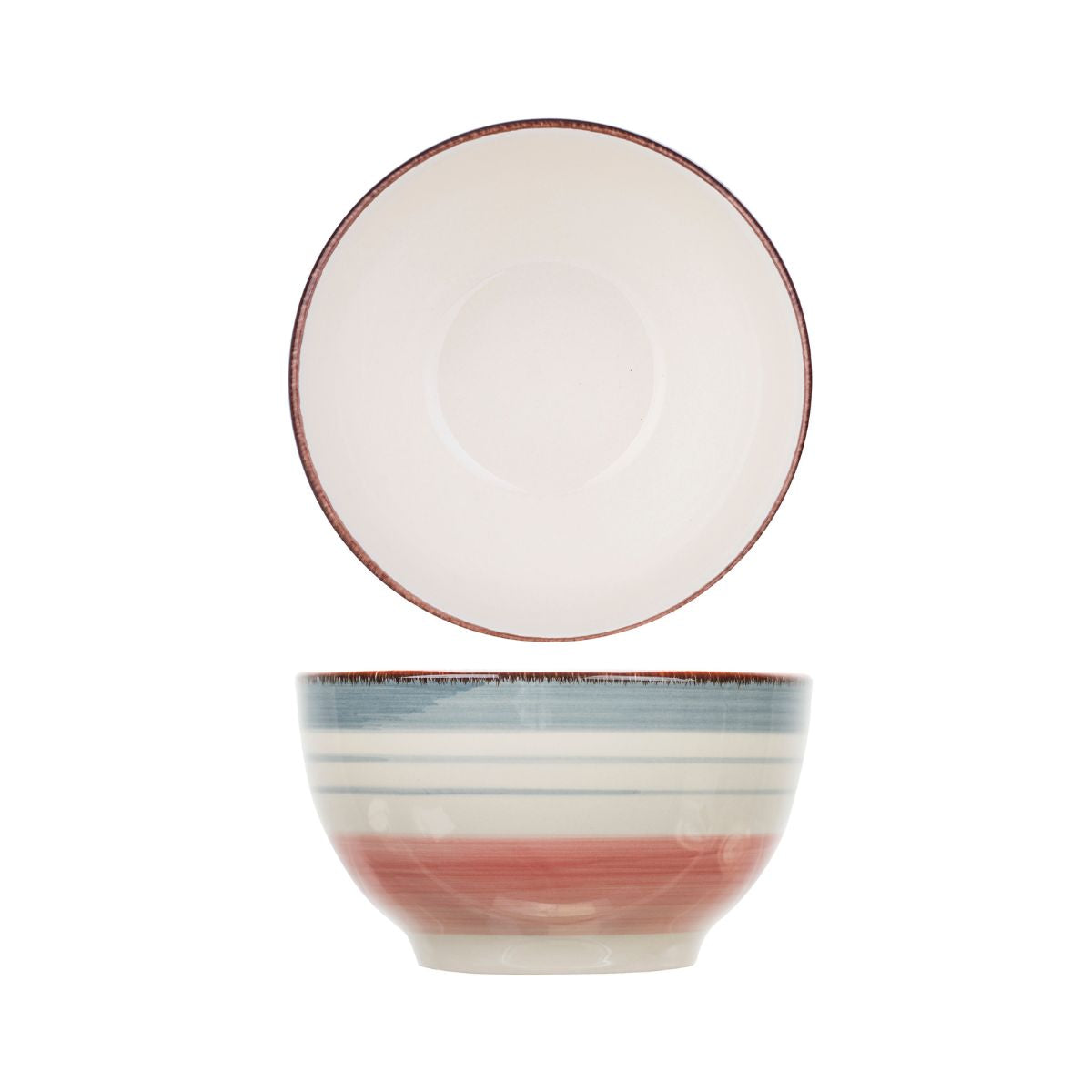 Bol ceramic roz/multi Ø14 cm Larissa Cosy&Trendy, 1, hectarul.ro