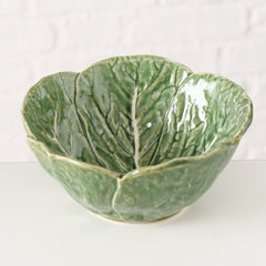 Bol verde din ceramica 300 ml Cabbage Boltze