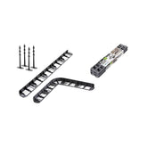 Hectarul - Bordura decorativa 8 m lungime, pentru delimitare gazon din polipropilena si 28 de cuie tip harpon