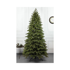 Brad artificial cu aspect natural, suport inclus, ace moi, verde 2.2 metri, Bucovina