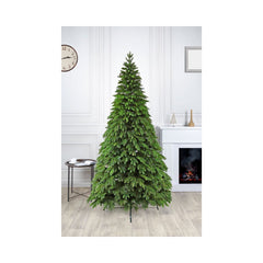 Brad artificial premium cu aspect natural, suport inclus, ace moi, verde 2.2 metri