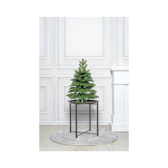 Bradut artificial premium cu aspect natural, suport inclus, ace moi, verde 60 cm