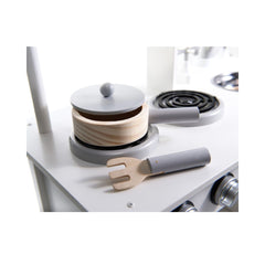 Bucatarie din lemn MDF pentru copii cu accesorii 85cm