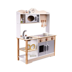 Bucatarie din lemn pentru copii din MDF cu accesorii, LULILO