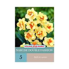 Bulbi de narcise Double Fashion, 5 bulbi