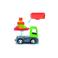 Camion cu cuburi de construit 2 in 1 Pokeeto