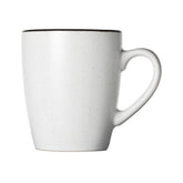 Hectarul - Cana alb/negru din material ceramic 35cl Speckle Cosy&Trendy