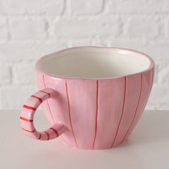 Cana ceramica jumbo roz 450 ml Nordica Boltze
