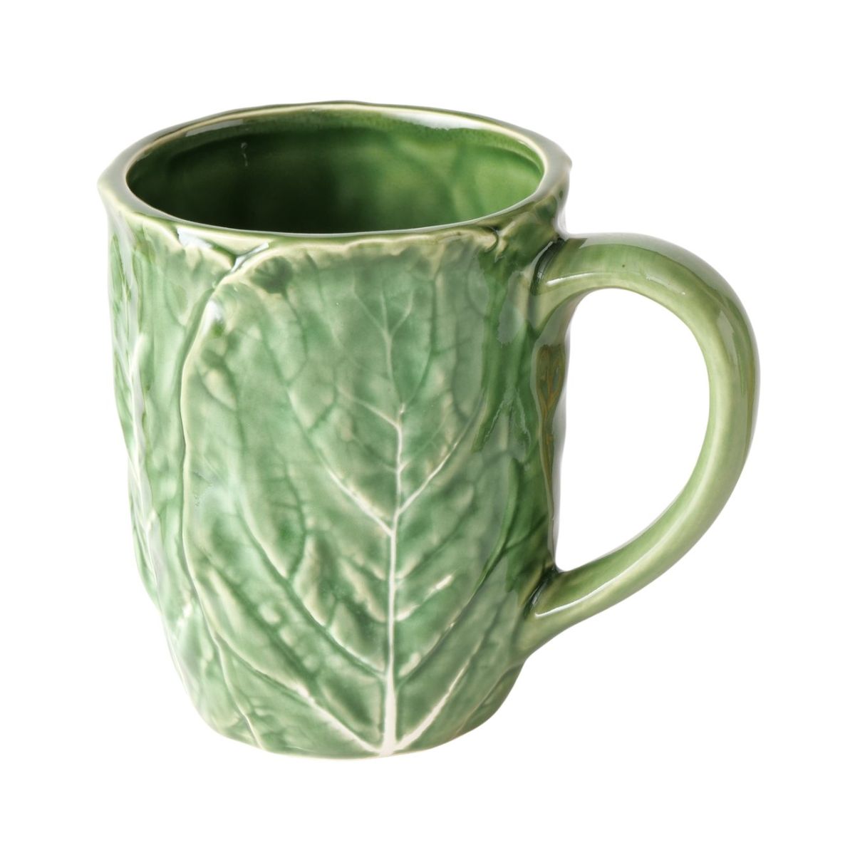 Cana verde ceramica 450 ml Cabbage Boltze, 1, hectarul.ro