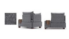 Fotoliu Fly Armchair Left - Grey