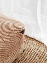 Fotoliu extensibil Fold Kadife - Camel