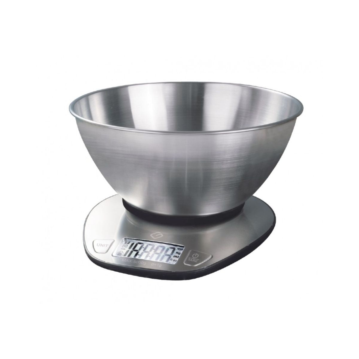 Cantar pentru bucatarie, din inox, cu bol, display LCD, Grunberg J2914, 1, hectarul.ro