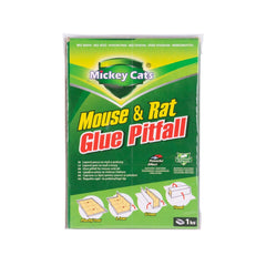 Capcana lipicioasa pentru soareci si sobolani Mickey Cats, 19x13 cm, fara otrava