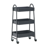 Hectarul - Carucior de depozitare45x30x77 cm, gri