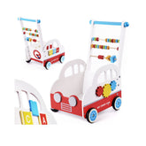 Hectarul - Carucior tip masina de impins din lemn cu numaratoare