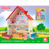 Hectarul - Casa de jucarie cu 2 etaje si 2 figurine Pokeeto