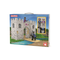 Castel de jucarie cu 2 cavaleri Pokeeto