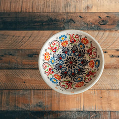 Castron din ceramica pictat manual 12.5 cm