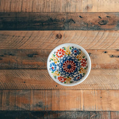 Castron din ceramica pictat manual 8 cm