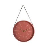 Hectarul - Ceas de perete Ø40 cm rosu Timely Bizzotto