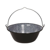 Hectarul - Ceaun pentru gatit din otel emailat 13 l , 3.9 mm grosime