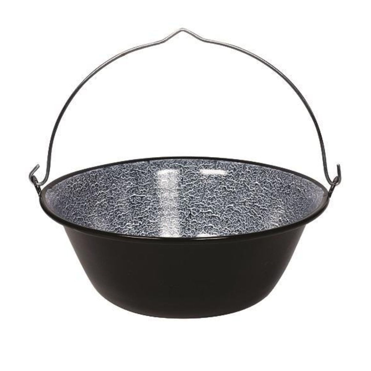 Ceaun pentru gatit din otel emailat 25 l , 4.9 mm grosime, 1, hectarul.ro