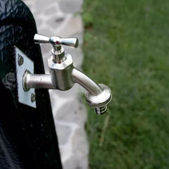 Cismea ( masca robinet) pentru gradina din plastic ITWTAN, 90 cm inaltime , antracit