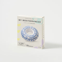 Colac gonflabil 110x110x35 cm Sunnylife My Mediterranean