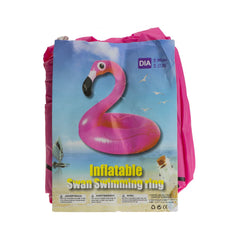 Colac gonflabil, forma flamingo, 75 x 25.5 x 90cm
