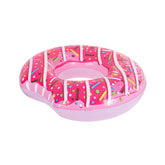 Hectarul - Colac gonflabil in forma de gogoasa, roz, 107cm