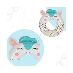 Colac in forma de unicorn, PVC, 84 x 76 cm