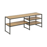 Hectarul - Comoda TV maro din MDF si metal 120 cm Seaford Actona