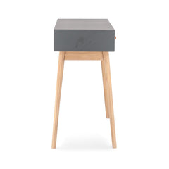 Consola gri/maro din lemn si MDF 90x40x79 cm Ordinary Bizzotto