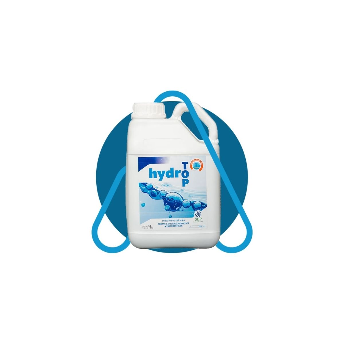Corector apa dura si antispumant Hydro Top, 5 L, 1, hectarul.ro
