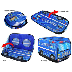 Cort de joaca pentru copii, POLICE BUS, TT1003A
