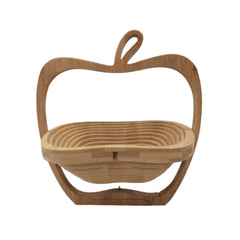 Cos de fructe din lemn