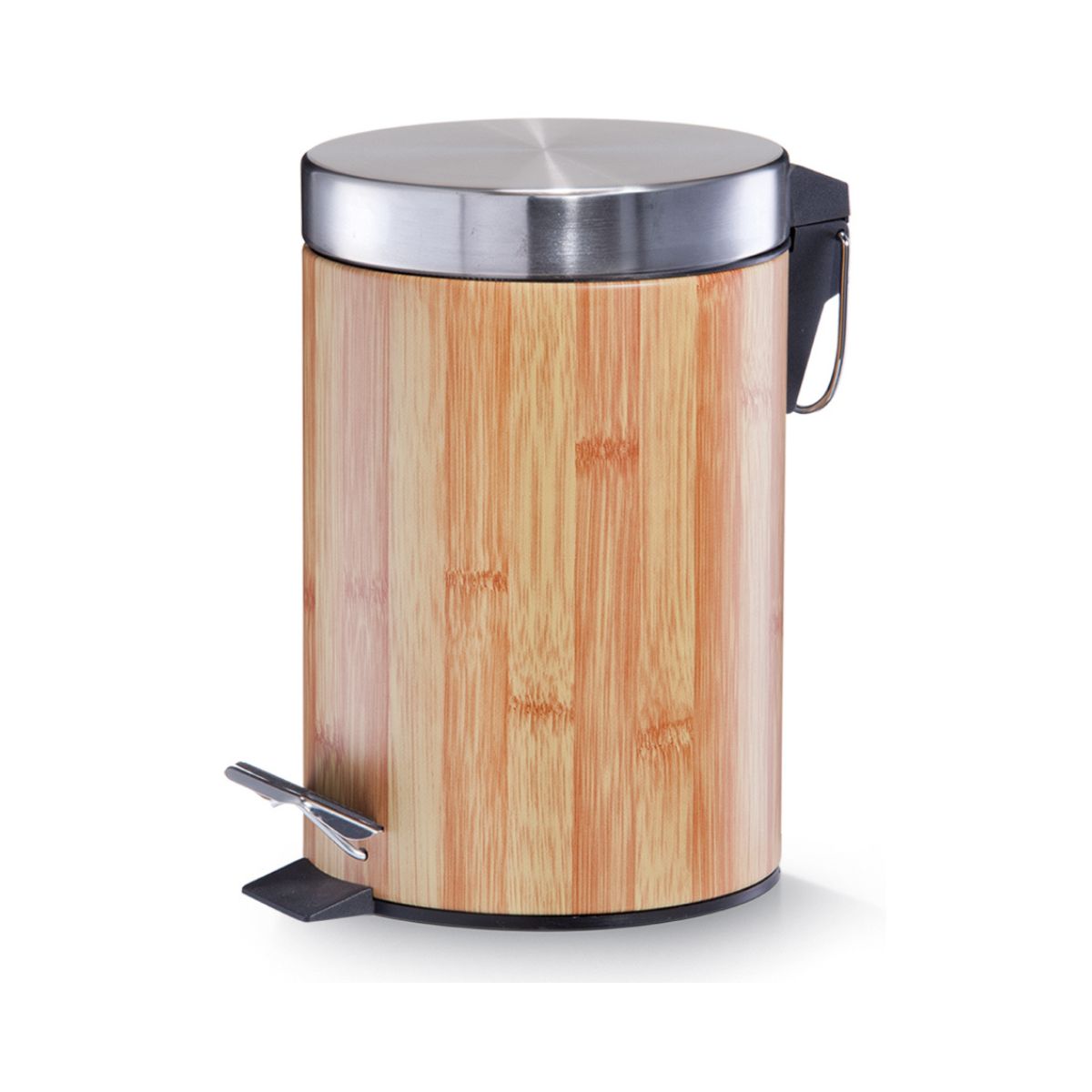 Cos de gunoi, maro, din metal, 3L, Cosmetic Bin Zeller, 1, hectarul.ro