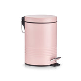Hectarul - Cos de gunoi roz pal din metal si plastic, 3L, Kosmetikeimer Zeller