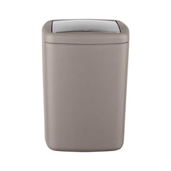 Cos de gunoi taupe din plastic 8.5 litri Barcelona L Wenko