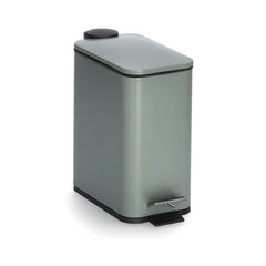 Cos de gunoi, verde, din plastic si metal, 5L, Pedal bin Zeller