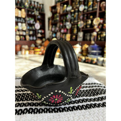 Cosulet din ceramica pictat traditional