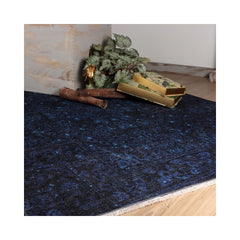 Covor albastru din bumbac si poliester My Azteca 550 Obsession 200x290