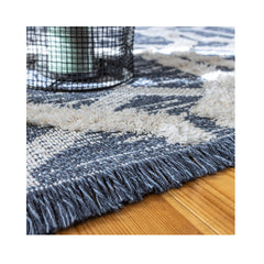 Covor albastru din bumbac si poliester My Nomad 440 Obsession 160x230