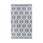 Hectarul - Covor albastru din bumbac si poliester My Nomad 440 Obsession 200x290