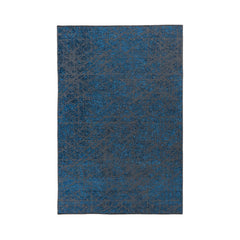 Covor albastru navy din bumbac si poliester My Amalfi 391 Obsession 150x230